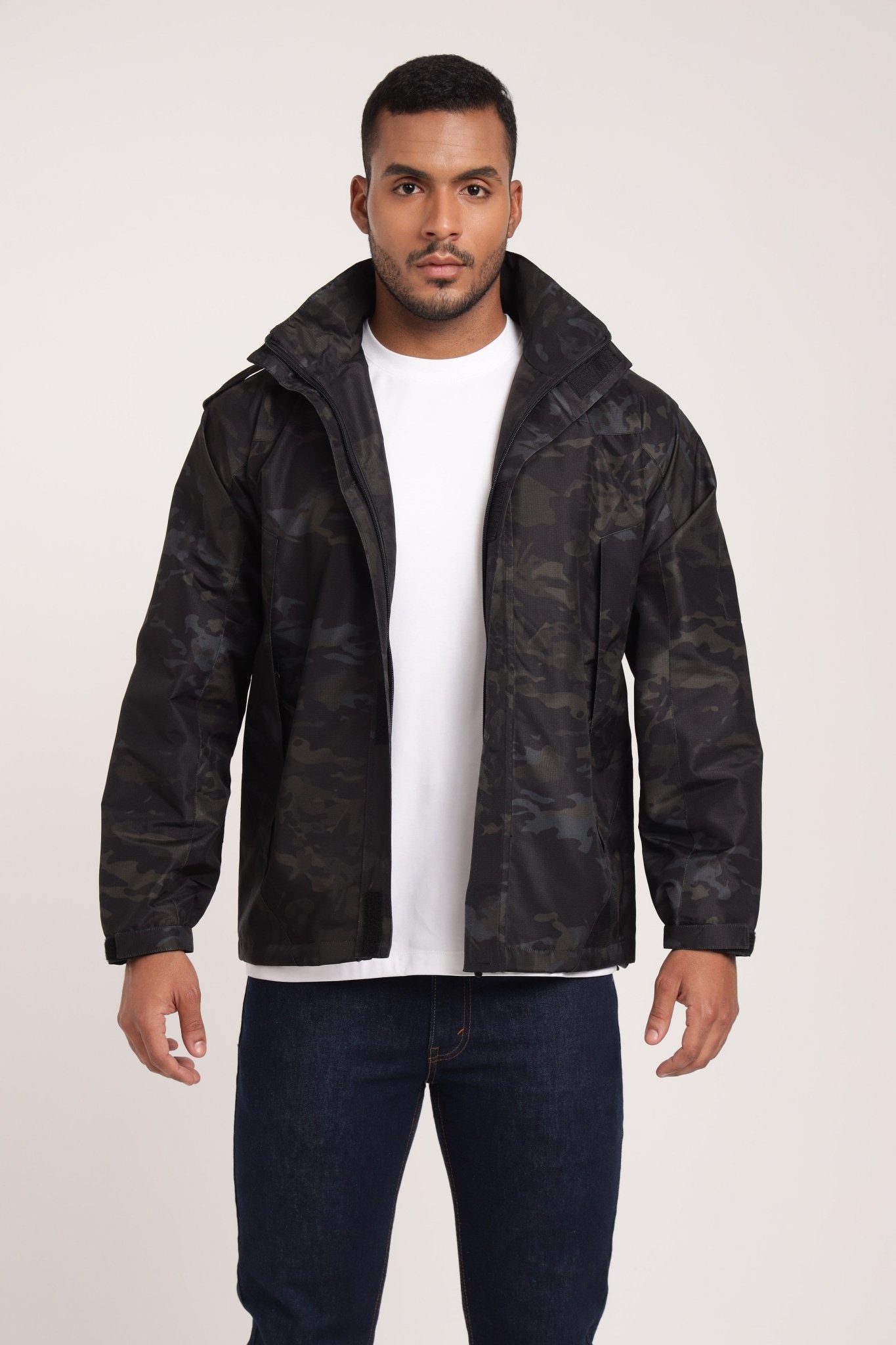 Black Multicam Airshell Windjacket - MountMiller